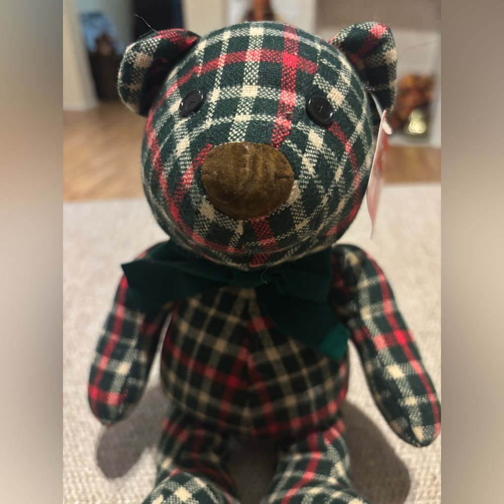 Gund Warm & Cozy Plaid Bear